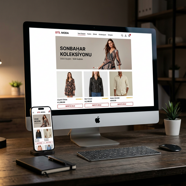 Stil Moda E-Ticaret Sitesi - Rekland Medya